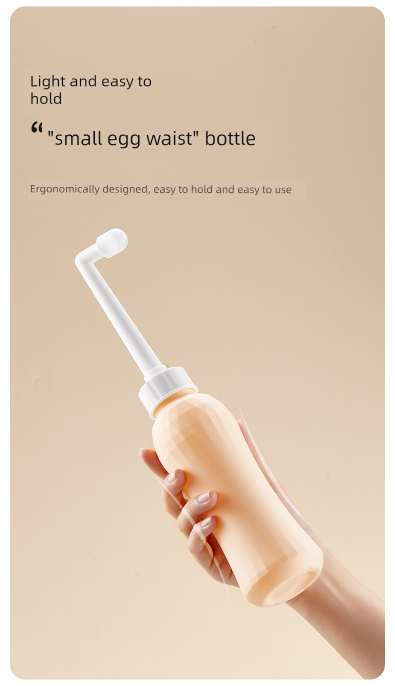 October Crystal Maternity and Postpartum Women's Private Part Washer, Portable Cleaning Bottle for Buttocks, Anus, and Perineum — 6