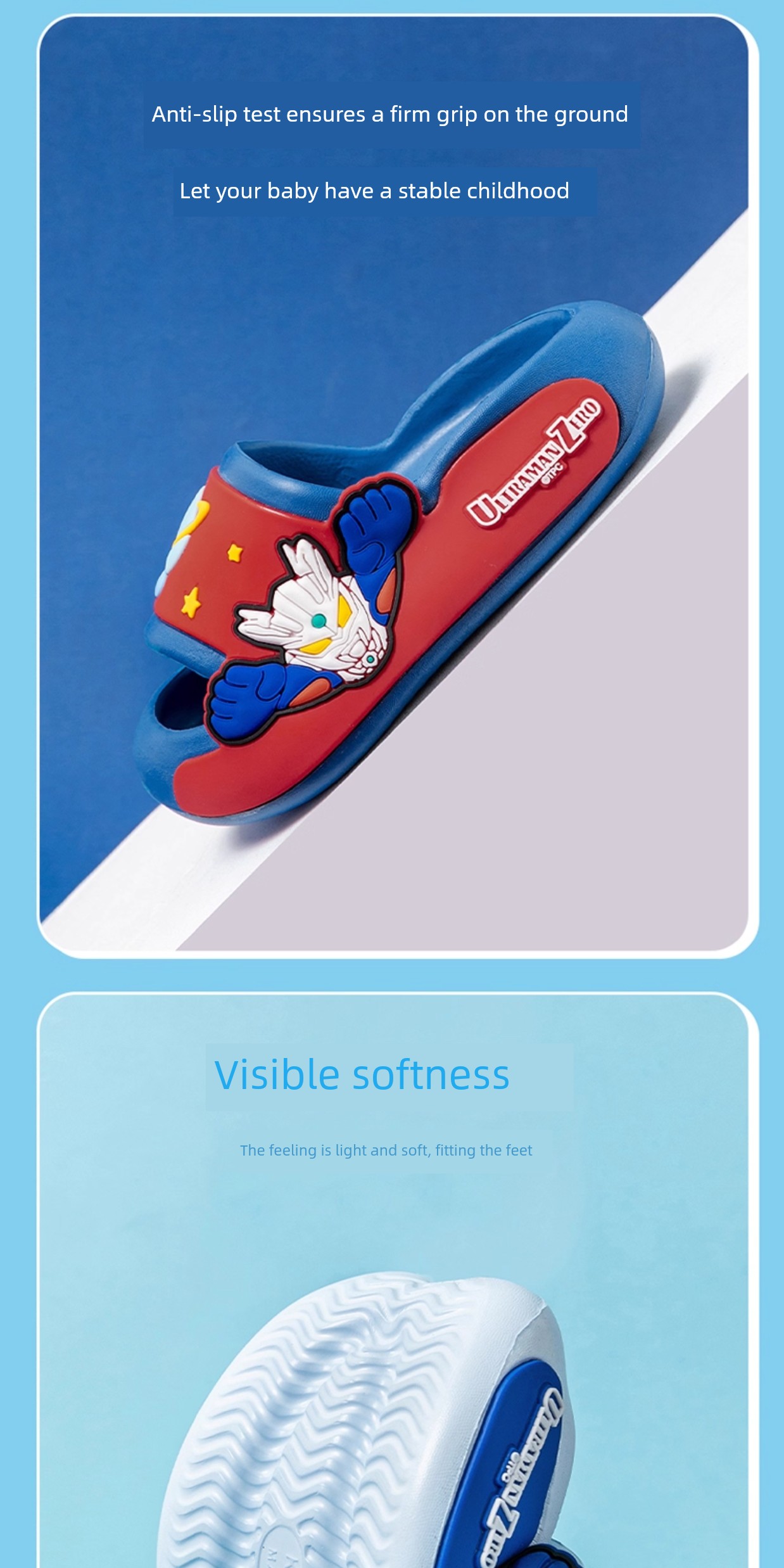 Ultraman Officially Authorized Slip-on Kids Slippers — 10