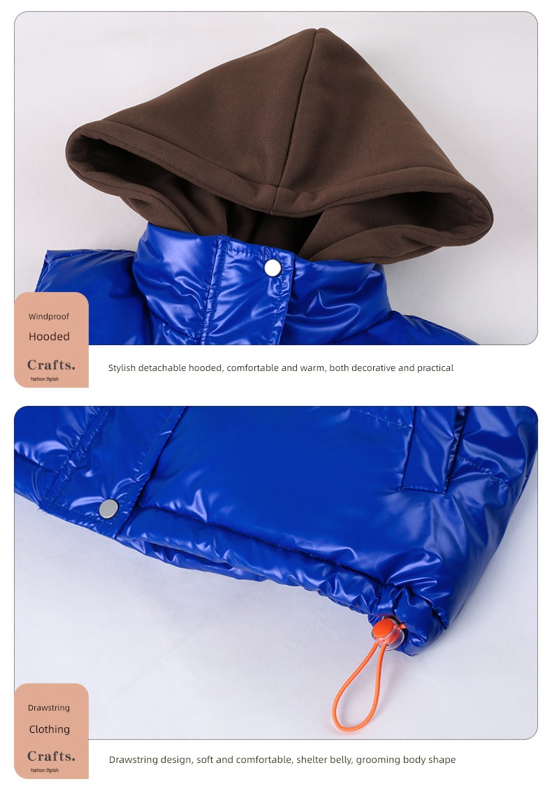 have cash less than that is registered in the accounts Bright surface Autumn and winter keep warm loose coat Down cotton Vest