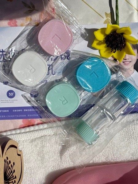 The same hospital resizing lens OK nursing lens box hard contact lens storage box RGP mirror picking rod lens picking rod