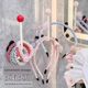 Bathroom hair ring storage wall-mounted hair rope hair rope hook hair accessories hook sticky hook wall rack