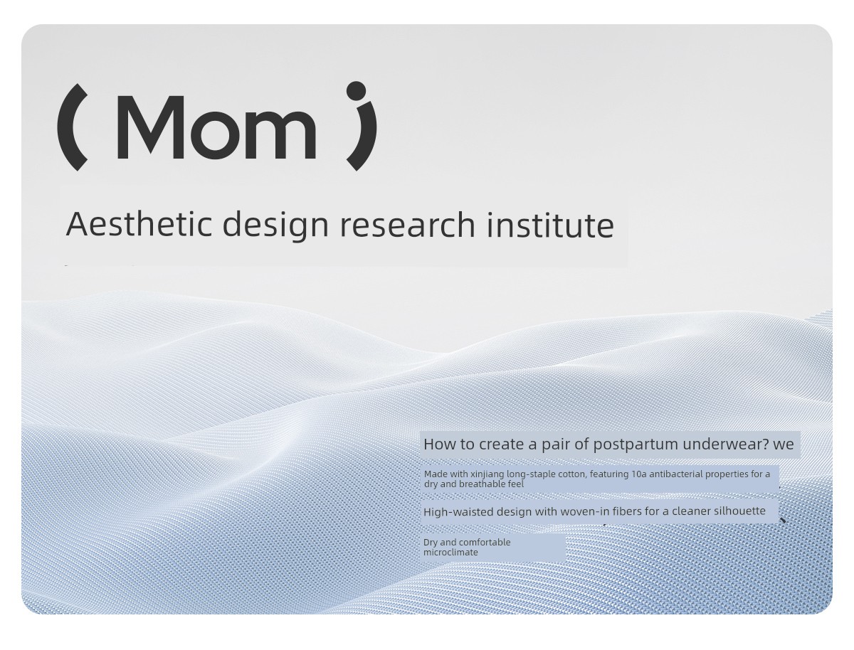 Jq Jingqi Postpartum High-Waisted Cotton Panties, Non-Abrasive, Extended Crotch, Tummy Control, Specially Designed for Cesarean Section during the — 3