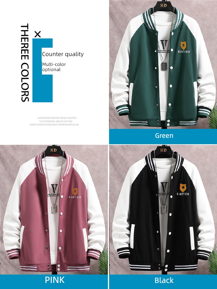 Chaopai Spring and Autumn Embroidery American style leisure time mlb