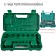 Hardware tool socket wrench ratchet dual-purpose wrench empty box storage box multi-spec tool storage box