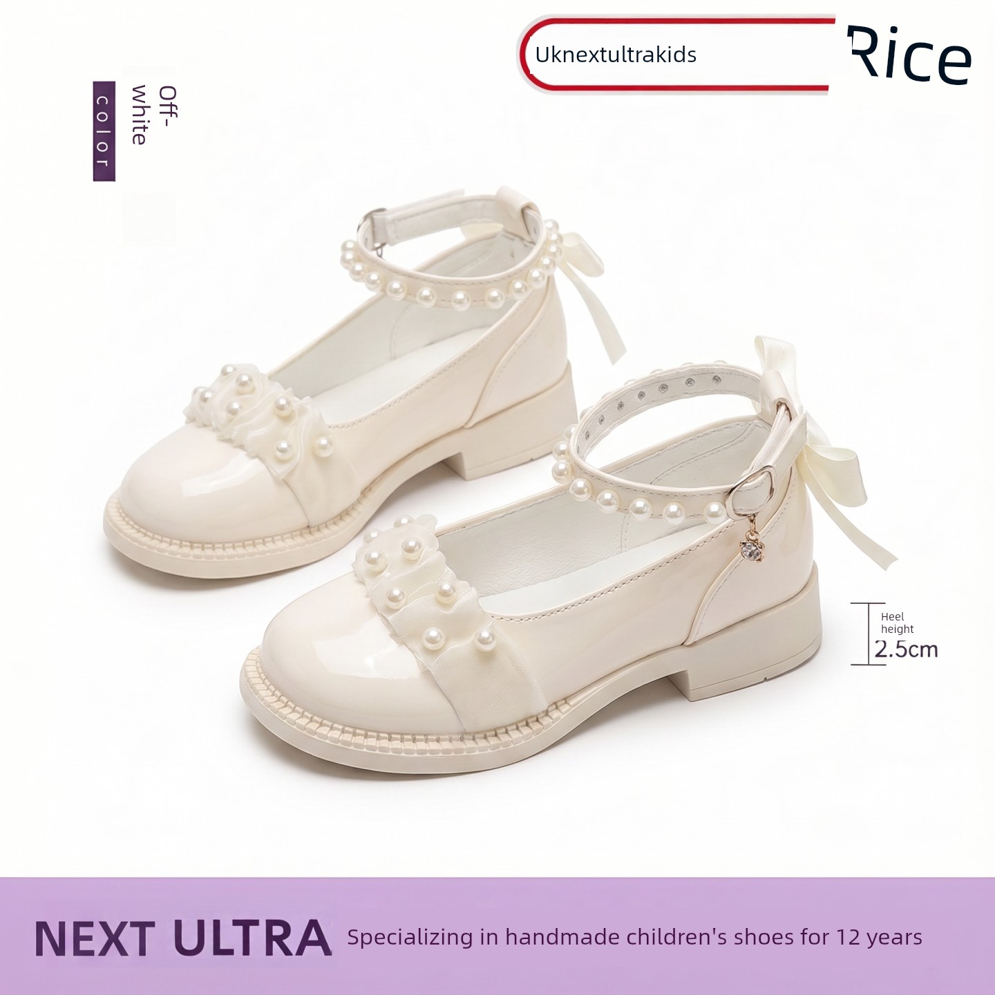 British Nu Princess Shoes for Girls, Small High Heels, Suitable for Dresses, Princess Style, Soft Sole, High Aesthetic Value, Match with Skirts, Chunky — 8