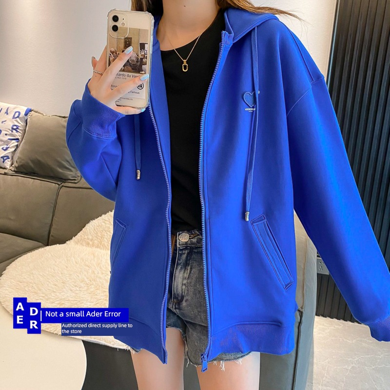 ADER   ERROR quality goods love Embroidery easy Cardigan