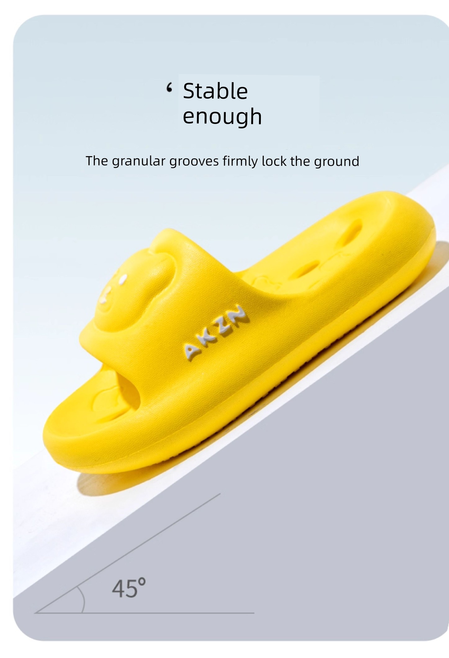 Children's Hollow-Out Water-Draining Slippers, Kids' All-Season Indoor Bathroom Non-Slip Eva Sandals for Boys and Girls — 14