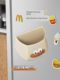 Refrigerator magnetic storage rack outside plastic wrap bag home door rear entrance kitchen magnet storage box