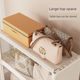 Bag storage artifact storage box Household wardrobe Small bag storage rack Organizing rack Dust-proof flip-floor-standing cabinet