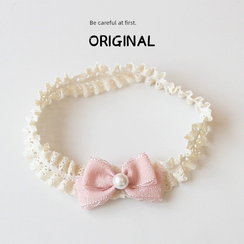 Baby Girl Princess Hair Band Infant Full Moon Bows — 2