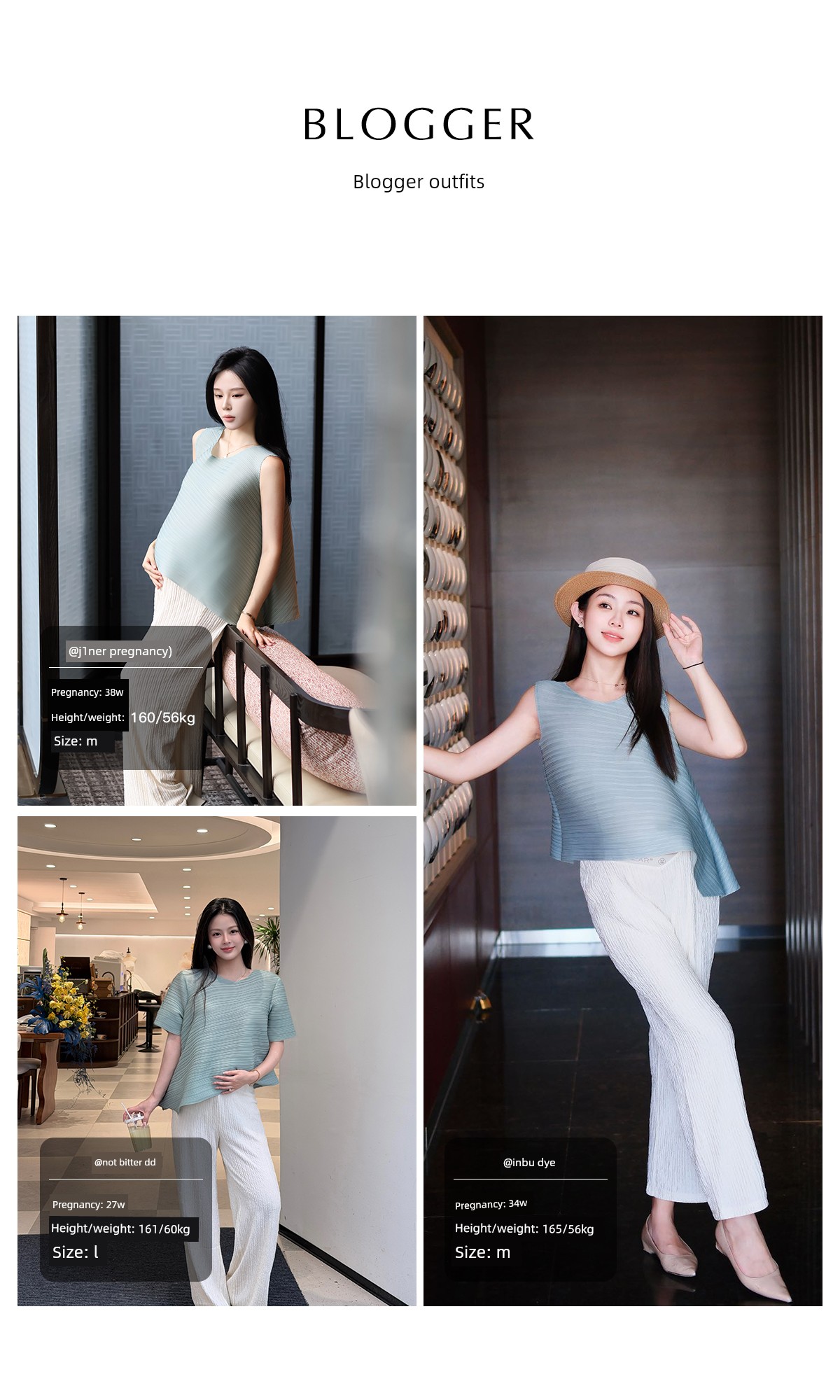 Sellynear Maternity T-Shirt Summer New Fashion Loose Sleeveless Irregular Pleated Maternity Workwear Top — 8