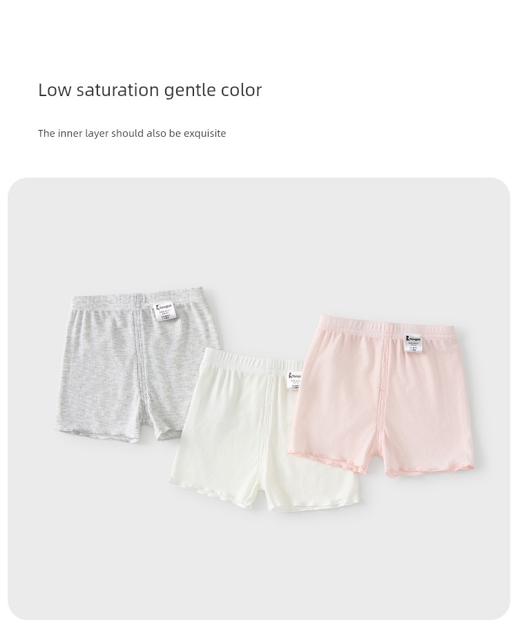 Tongtai Girls' Shorts Summer Modal Thin Baby Pants Girls' Casual Outdoor Leggings Children's Clothing — 8