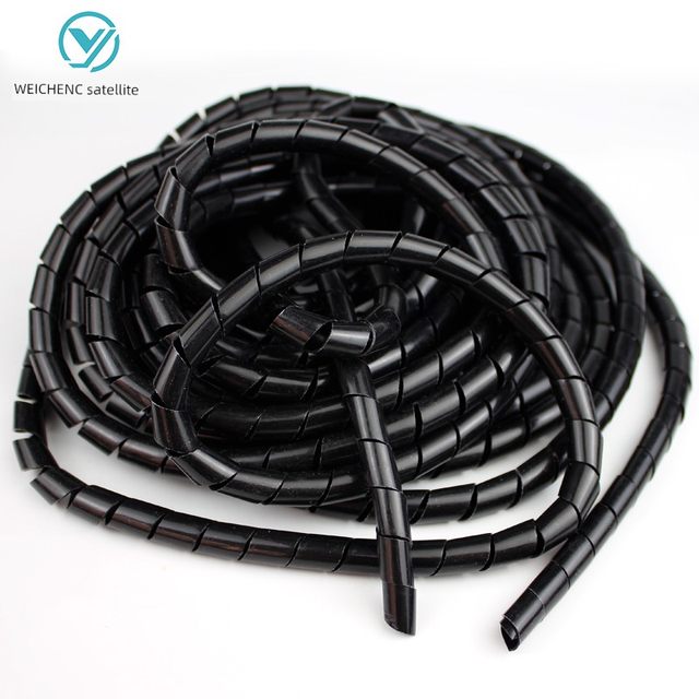 Free postage wire storage tube wire envelope management wire spiral protective sleeve winding tube insulation beam wire tube 2mm-30mm