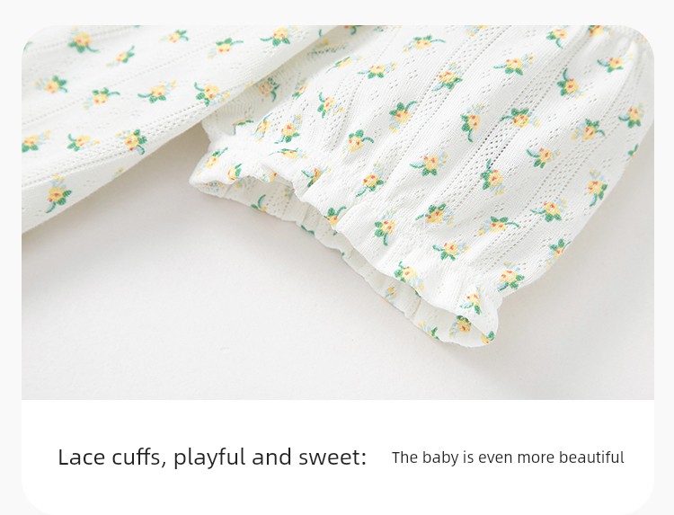 Balabala Children's Clothing Newborn Baby Clothes Full-Month Baby Jumpsuit Infant Romper Triangle Autumn Outfit Two-Piece Set — 56