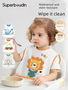Anti-Dirty Summer Food Supplement Sleeveless Kindergarten Eating Bib