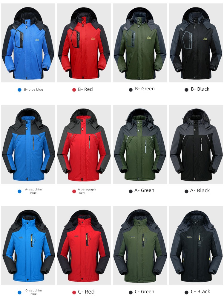 winter cotton-padded jacket Cold storage Winter clothes Parker pizex
