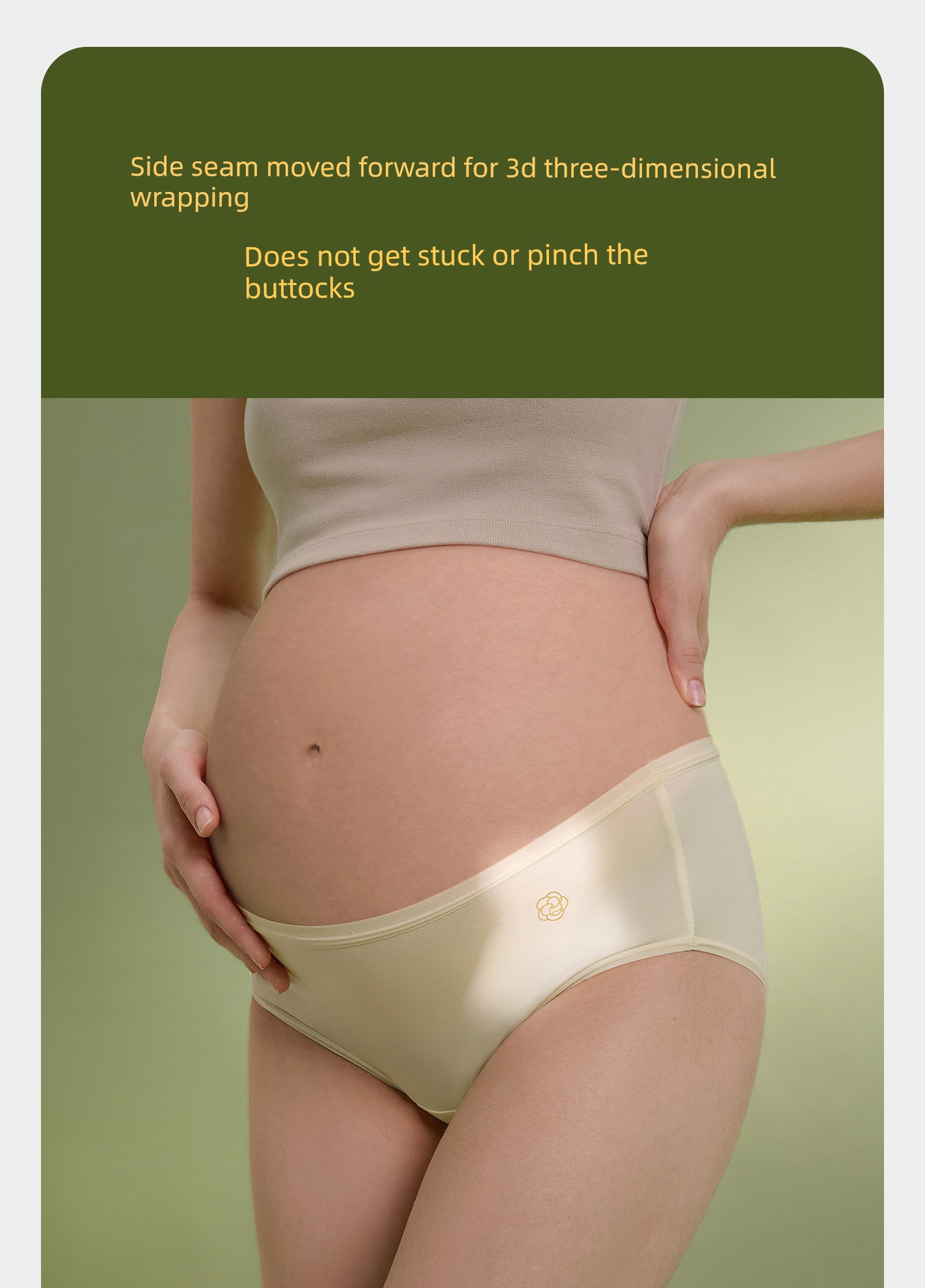 Babycare Jinshan Camellia Disposable Women's Underwear, No-Wash, Daily Use, High-Waisted, for Travel, Postpartum, and Maternity — 19