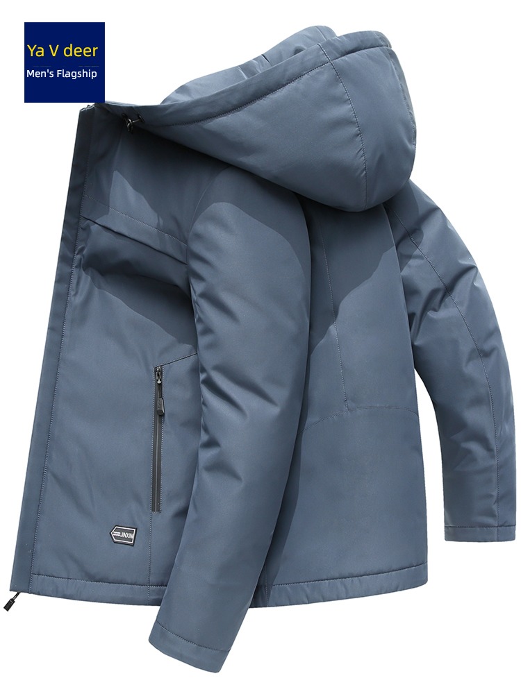 Yalu have cash less than that is registered in the accounts Young and middle-aged people dad man Down Jackets
