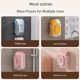 Wet tissue storage box without hole punching bathroom wall-mounted storage box toilet tissue box light luxury cardboard box wet wipe box