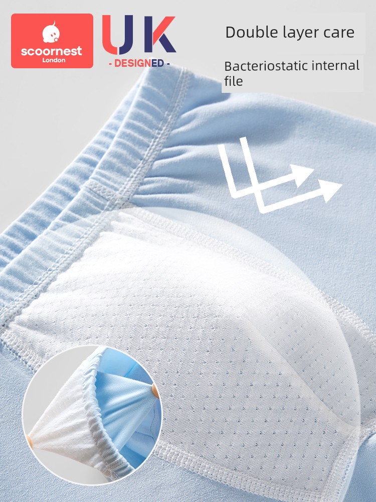 Kechao Boys' Underwear Children's Pure Cotton Boxer Shorts Baby A-Class Infant Toddler Small Children Big Children Boys' All-Cotton