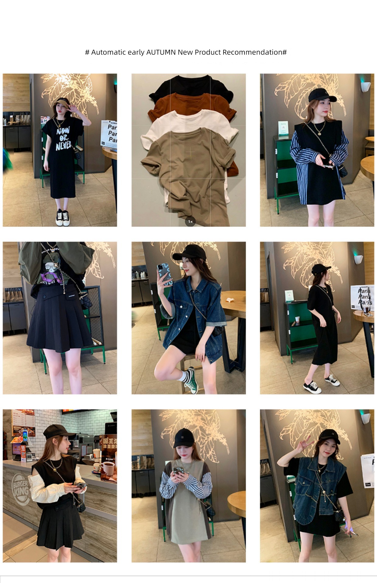 Languid High waist knitting easy Exposed navel Color matching sweater