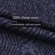 Augurio cardigan men's winter middle-aged sweater round neck business pullover thickened warm sweater