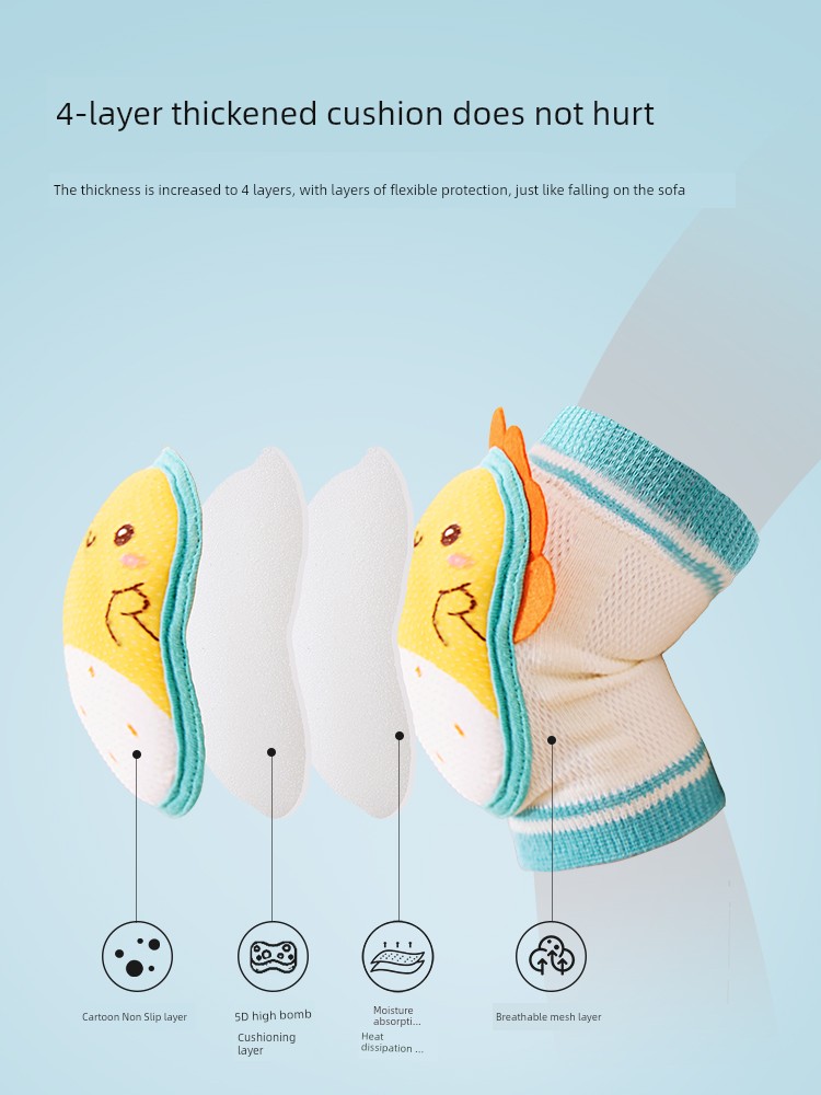 Beipesi Baby Crawling Drop-Resistant Child Handy Gadget Kneecap — 2