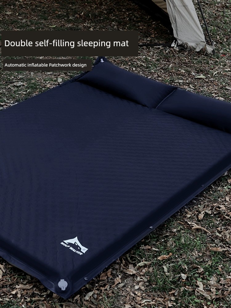 戶外便攜充氣床墊帳篷地墊 防潮加厚 可拼接 露營居家睡覺必備