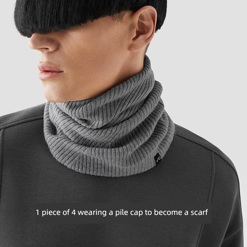 Zhou Dongyu Same Internal heat Knitted hat Male and female Headwear