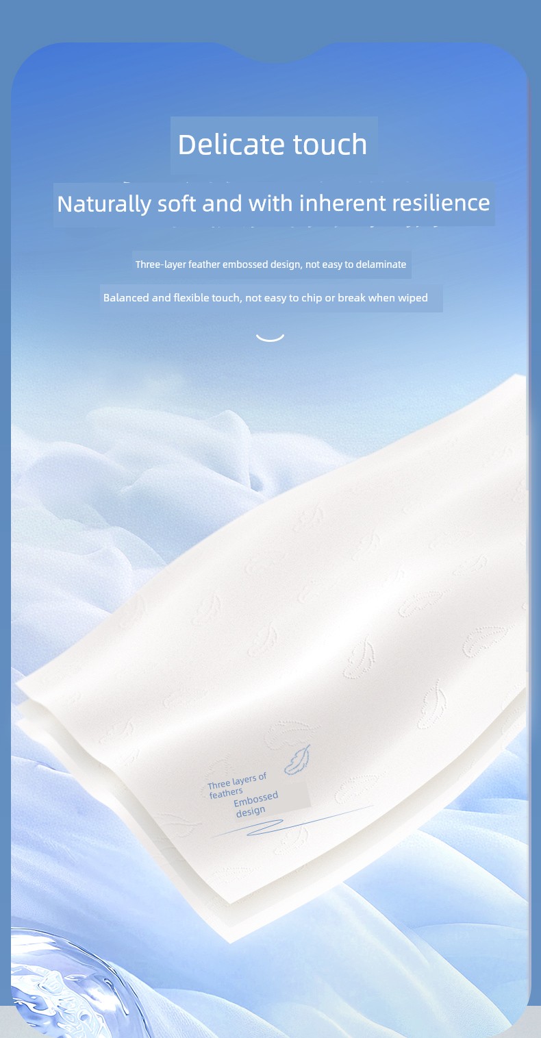 Plant-Based Cloud Soft Towel Cream Paper, Specially Designed for Newborns, Moisturizing Soft Tissue, Baby Facial Tissue, Ultra-Soft Tissue Paper — 11