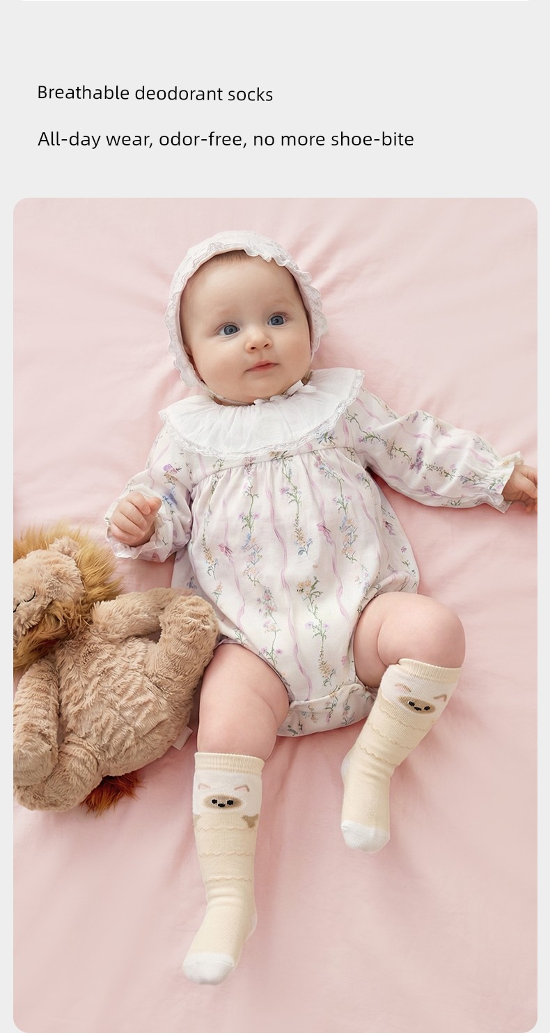 [New Product] Manxi Baby Socks That Don'T Constrict the Legs, Long Socks for Newborns, Children's Over-The-Knee Socks for Boys and Girls — 4