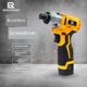 Brushless impact driver lithium battery drill wrench charging screwdriver multifunctional color steel tile electric tool