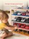 Toy car storage artifact parking lot shelf garage model scene car space display cabinet children's storage box
