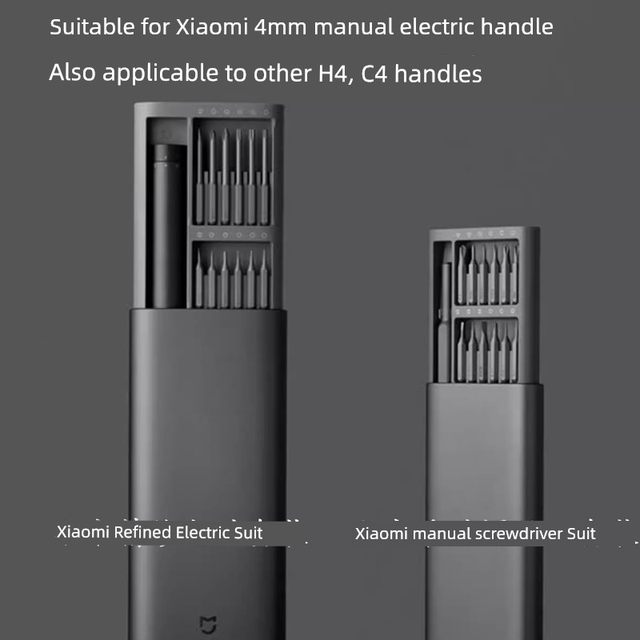 4mm piece head Nanqi wowstick Xiaomi MIJIA manual electric maintenance precision driver hexagon piece head