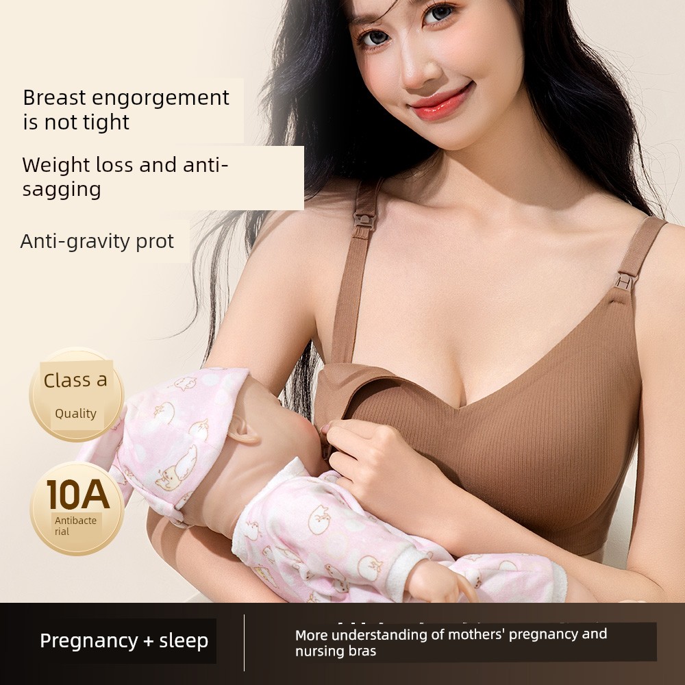 [Clearance] October Queen Nursing Bra for Pregnancy and Postpartum, Specialized for Breastfeeding, Anti-Sagging Maternity Bra