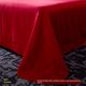 Single piece pure cotton wedding sheets, big red embroidered bedding, wedding bedding, solid color bedding, doll