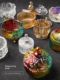Natural demagnetization stone bracelet demagnetization bowl natural purple white powder crystal purification demagnetization bowl storage box utensil demagnetization bowl
