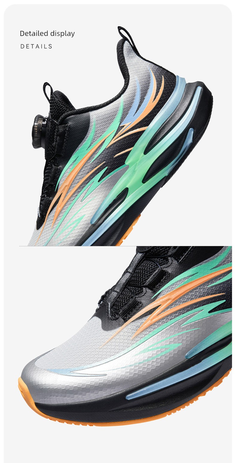 Red Flame | Anta Running Shoes 2026 Autumn New Sports Shoes Children's Shoes Boys and Girls Running Shoes Trendy and Cool for Teenagers — 30