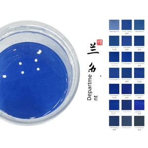 Blue Series - Enamel Glaze Can Be Fired or Used Without Firing, DIY Intangible Cultural Heritage Cloisonné, Heritage Te