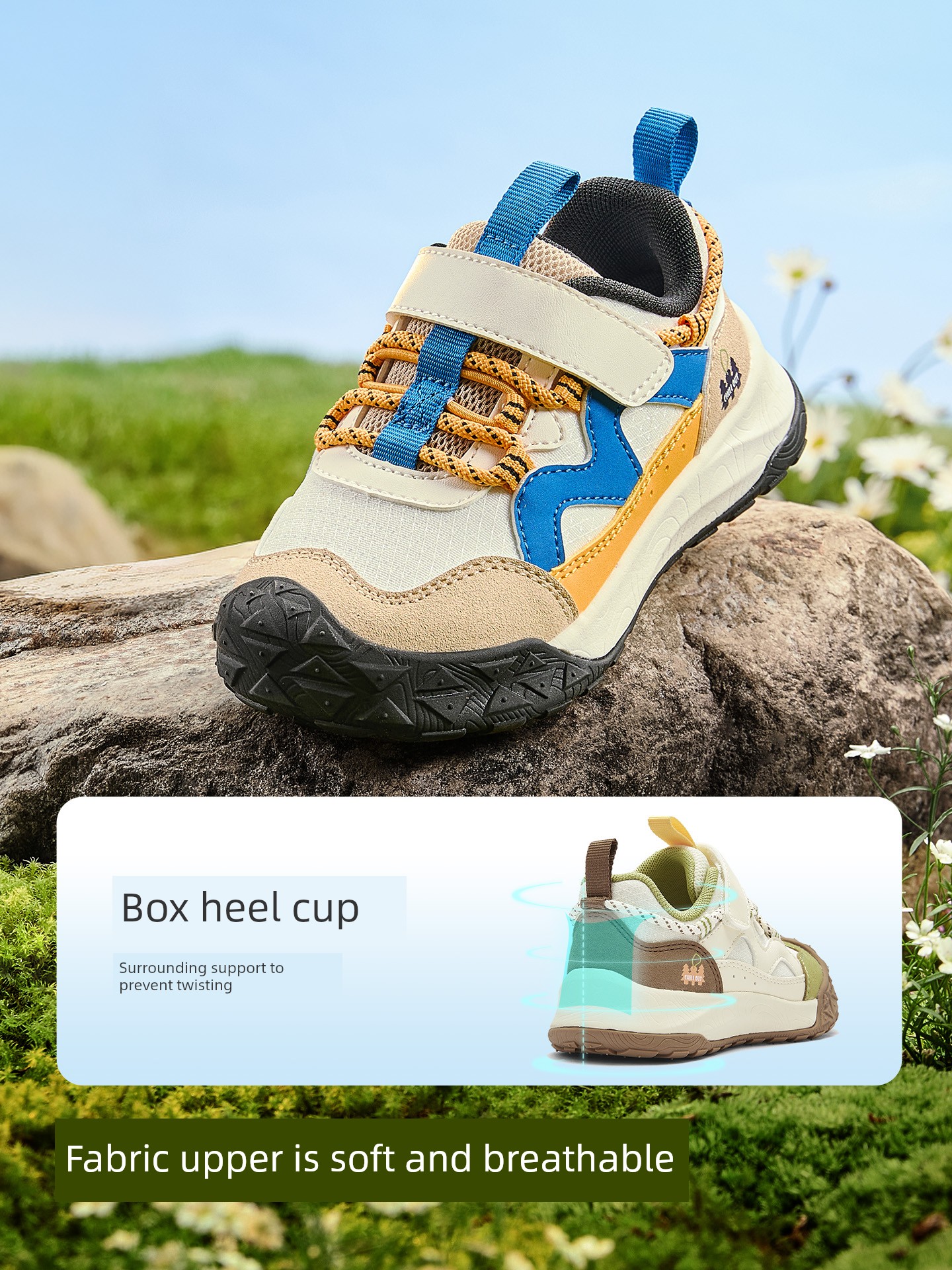 Balabala Kidsren's Shoes Kidsren's Sports Shoes Baby Boys and Girls Shoes 26 Autum Non-Slip Outdoor Stable Running Shoes