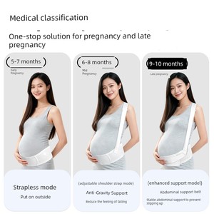 Difulun Medical Abdominal Support Belt for Pregnant Women, Special for Mid and Late Pregnancy, Pelvic Pain Relief, Simpl