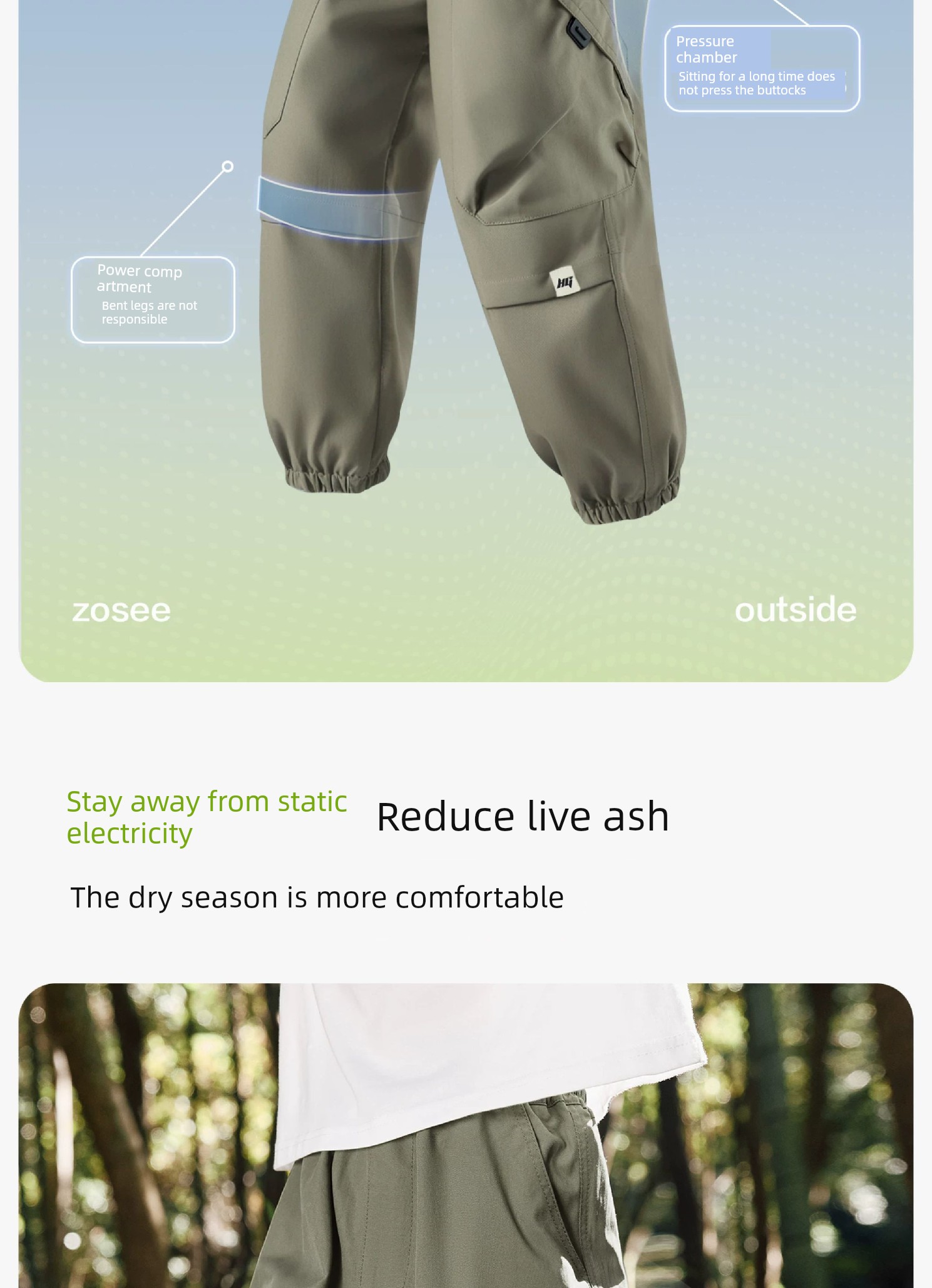 Zuoxi Children's Clothing Boys' Pants Children's Cargo Pants Autumn and Winter 2026 New Style for Older Children Fleece-Lined Outdoor Pants Long Pants — 14