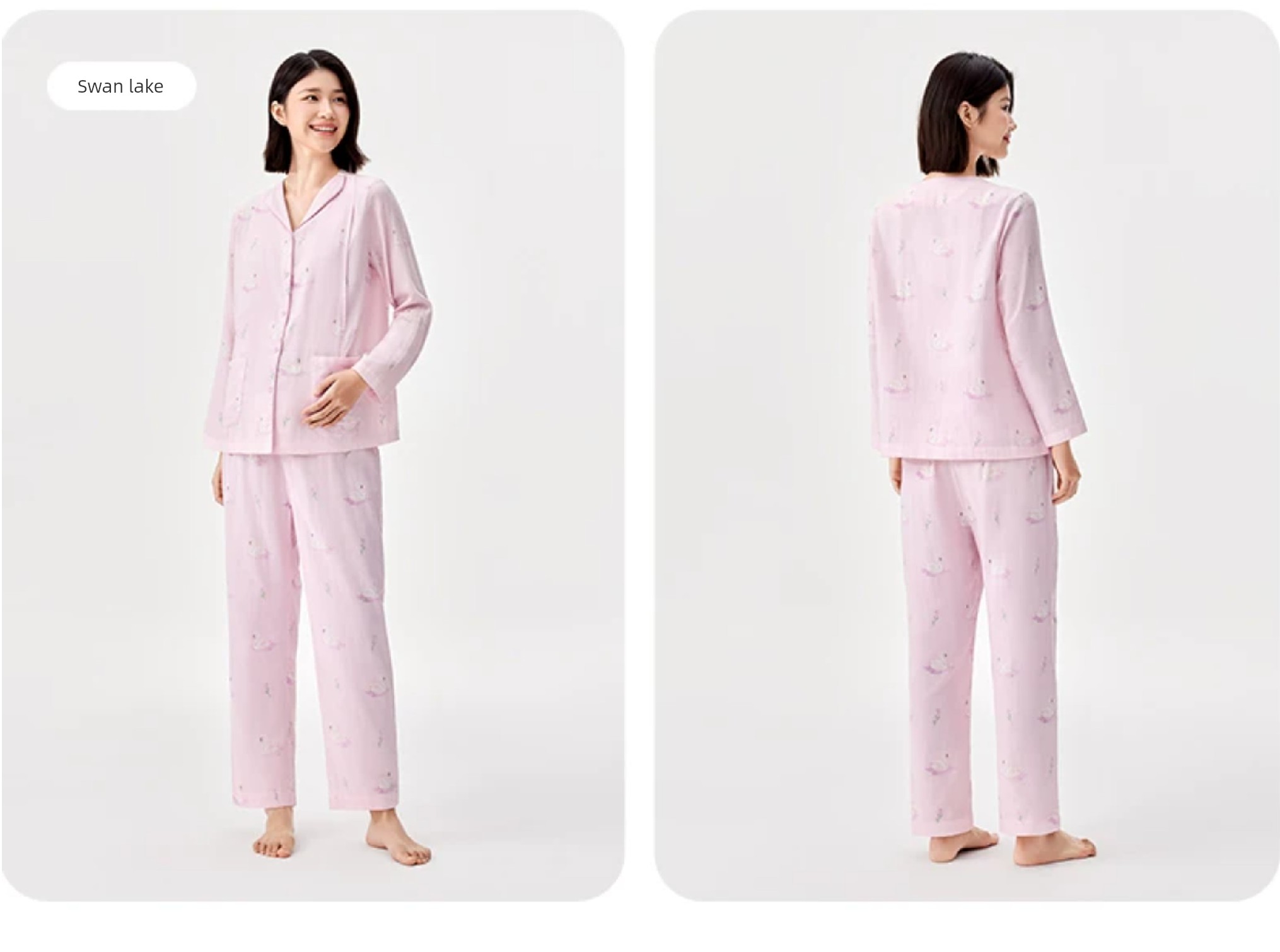 [New Product] Cotton Era Maternity Gauze Home Clothes Pure Cotton Comfortable Nursing and Postpartum Pajamas for Women — 23