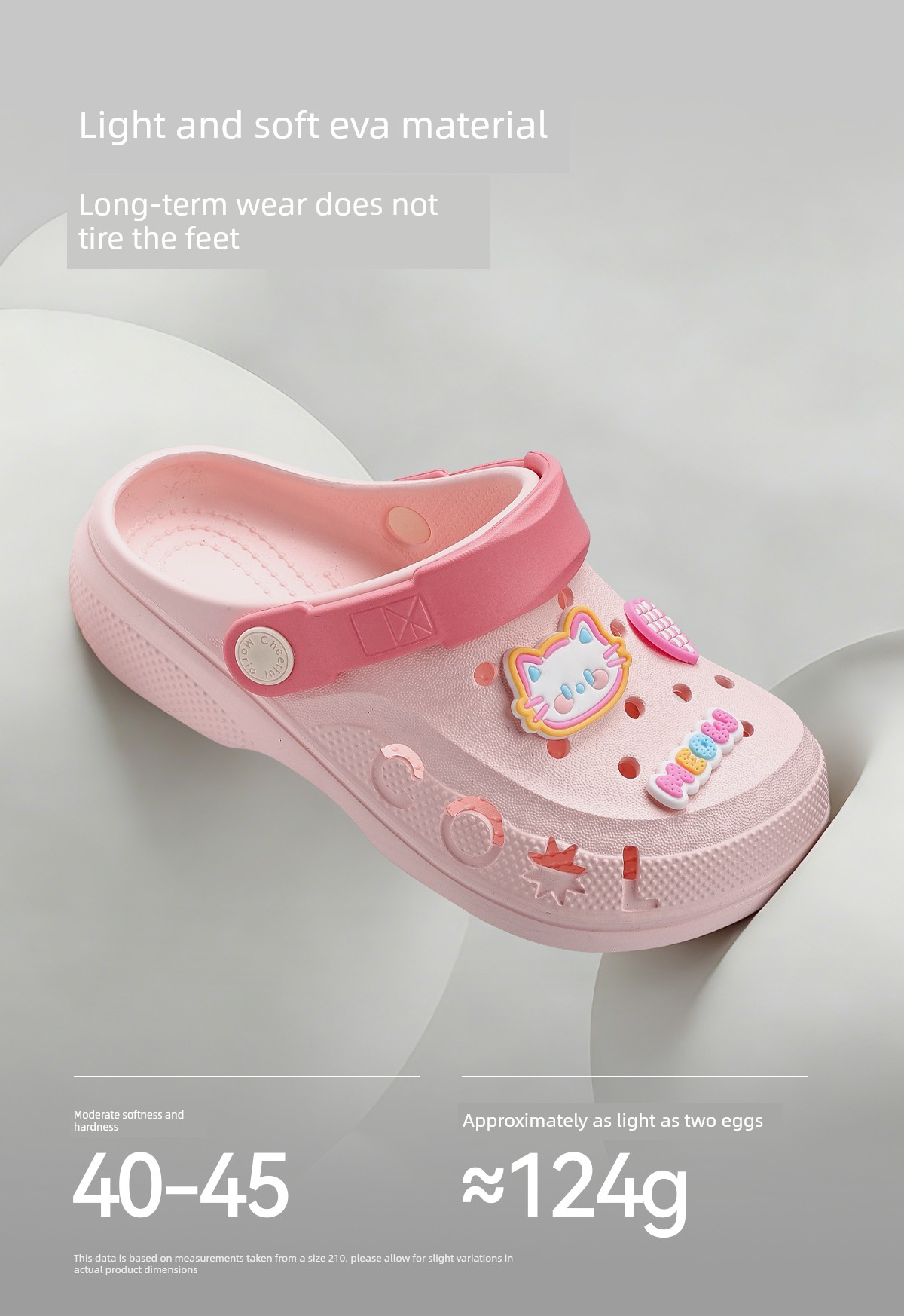 Happy Mary Outdoor Children's Sandals for Girls, Summer Soft Beach Shoes, Boys' Slippers for Older Kids — 6