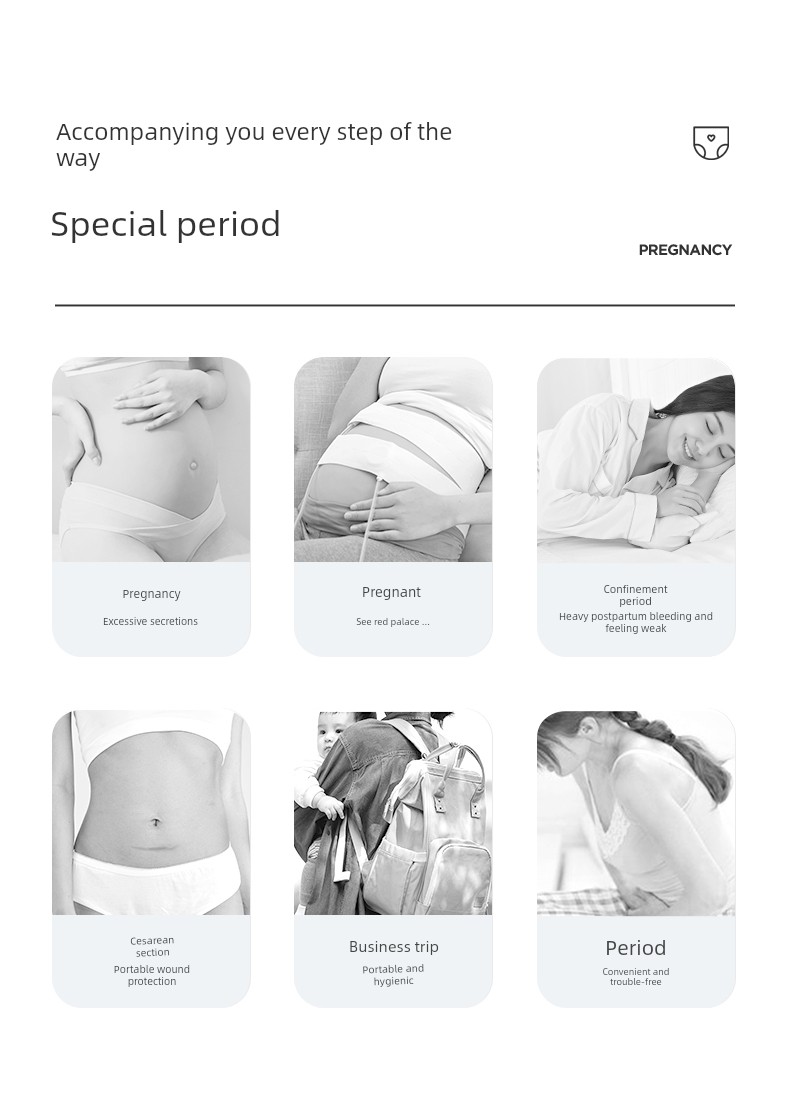 October Crystals New Mom Gift Pack: Hospital Maternity Set, Maternity and Postpartum Supplies, 7-Piece Maternity Bag — 11