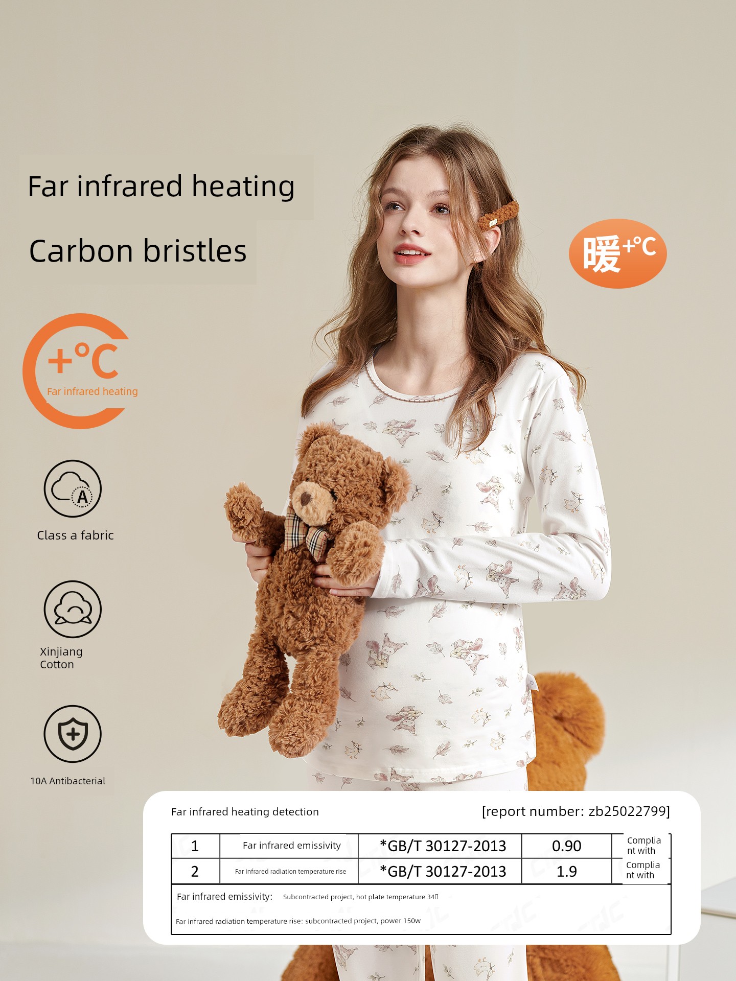 Free Breast Pads | Maternity Autumn and Winter Postpartum Set Cotton Nursing Clothes Cotton Sweater Pajamas Postpartum Clothing for Women