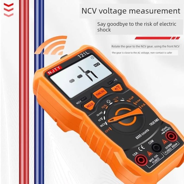 Tianyu T21L high-precision digital display multimeter manual range convenient multifunctional electrician universal meter