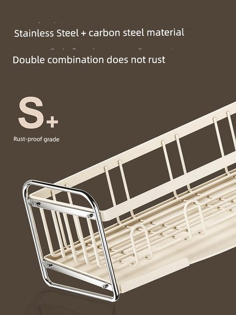 Narrow window sill storage rack bowl plate bowl bowl chopstick drain rack kitchen small storage bowl rack single layer bowl extremely narrow