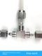 304 pneumatic stainless steel quick screw tee-way T-shaped intermediate air pipe hose PU pipe tetrafluoro tube lock female quick connector