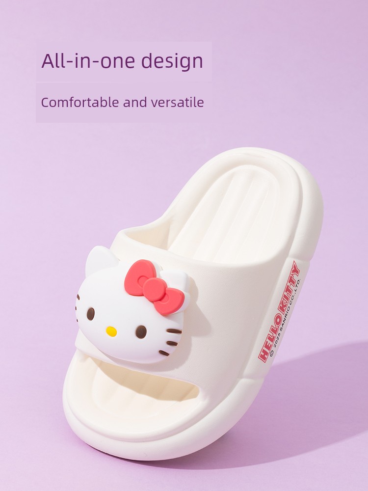 Sanrio Kidsren's Slippers 2026 Summer New Style Boys and Girls Baby Indoor Home Non-Slip Kidsren's Slippers — 3